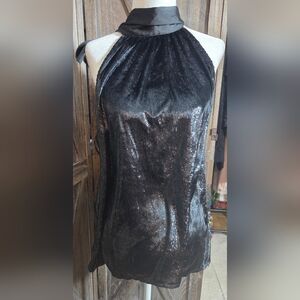 NWT Pookie Sebastian HALTER TOP DETAL JIMENA BACK TIE